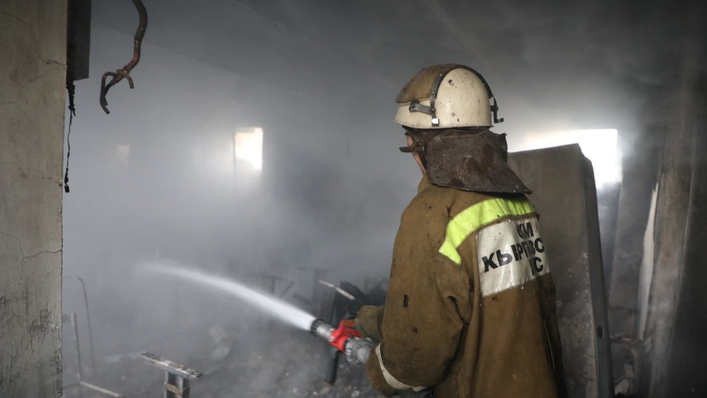 Бир суткада өлкөдө 12 өрт кырсыгы катталды