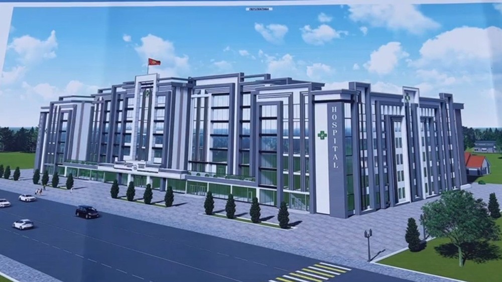 Учурда өлкө аймагында курулуп жаткан ооруканалар