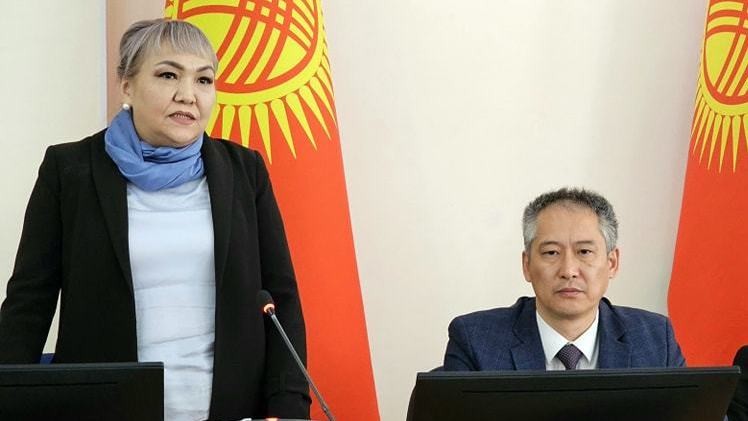 Саламаттыкты сактоо министринин жаңы орун басары Нургүл Аднаева жамаатка тааныштырылды