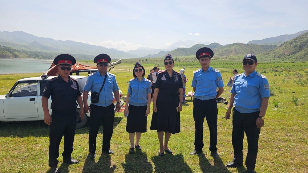 Оштогу эс алуучу аймактарда милиционерлер коомдук коопсуздукту камсыздашууда