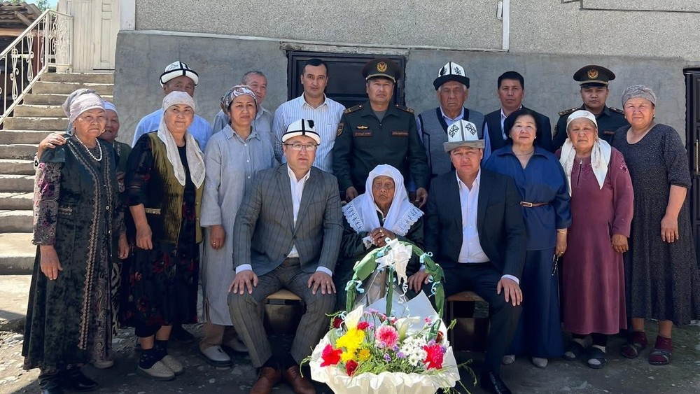 Ош облусунун аймагында ооруктун ардагерлеринен кабар алынды