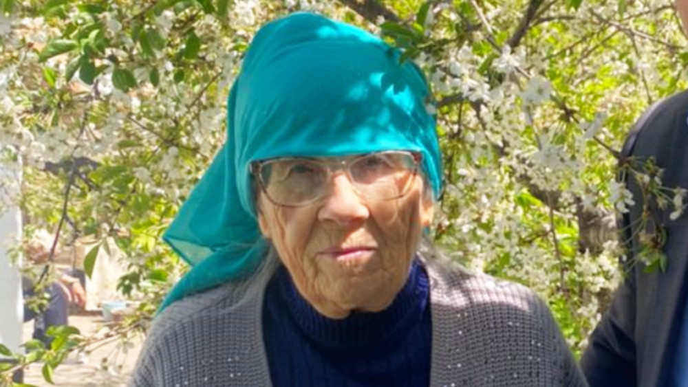 Ысык-Көлдө Ленинград блокадасынын катышуучусу Татьяна Ступкинага сый көрсөтүлдү