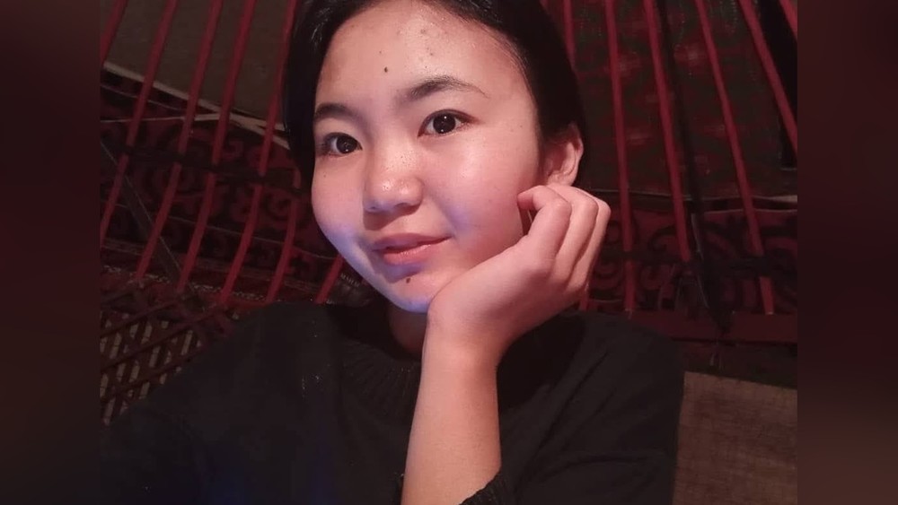 Кочкордо 16 жаштагы Айжамал Эркинбекова изделүүдө