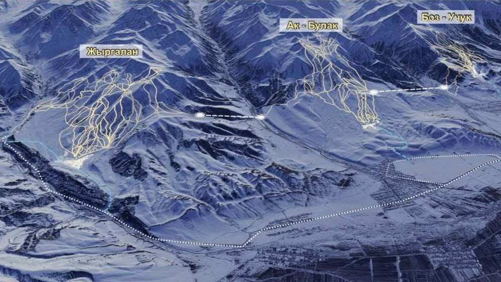 Июнда австриялык компания «Ала-Тоо Резорт» тоо лыжа базасы үчүн асма жолдун курулушун баштайт,