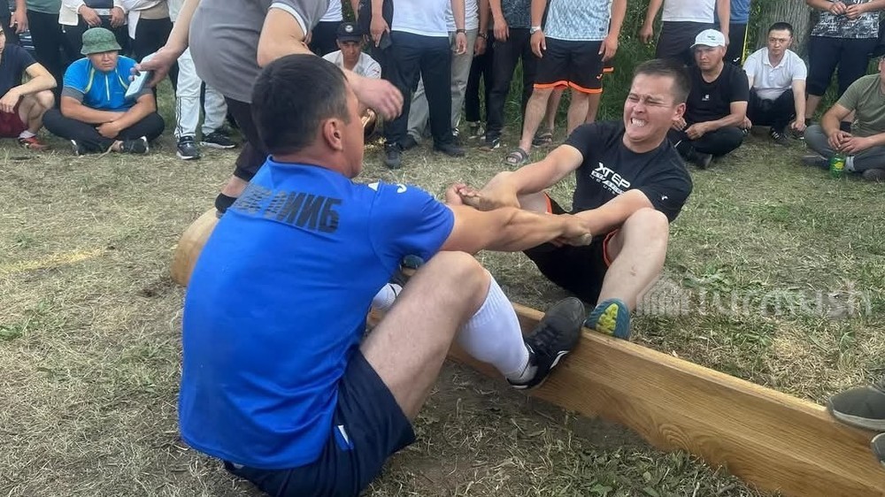 Таласта ички иштер органдарынын кызматкерлери арасында спартакиада өткөрүлдү