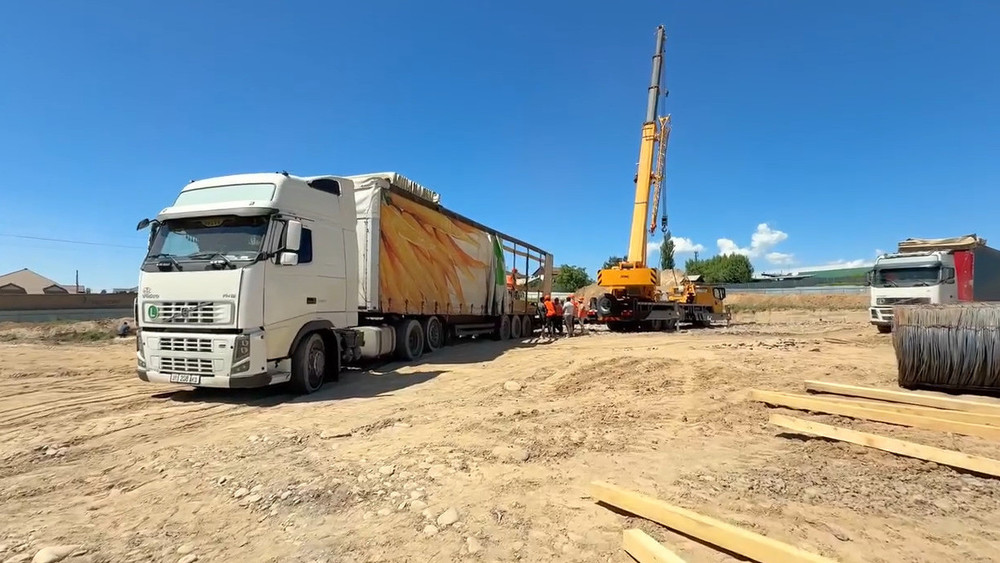 Өзгөндүн Мырза-Аке айыл аймагында ипотекалык негизде көп кабаттуу үйлөрдүн курулушу башталды