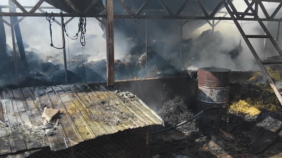 Чүйдөгү айылда сарай өрттөнүп, 3 жаштагы бала жабыр тартты