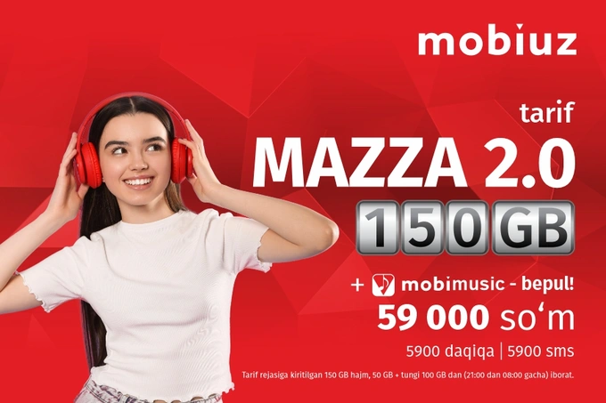 Mobiuz MazzaFest’да янги Mazza ва Mazza 2.0 тариф режаларини тақдим этади