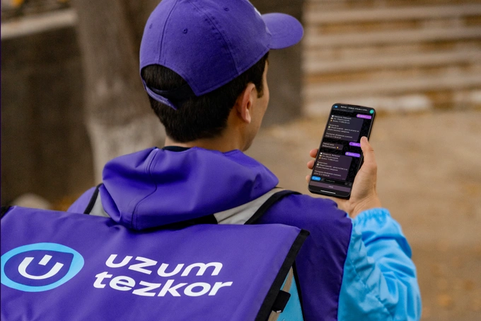 Uzum Tezkor курьерларга қолдирилган чойчақани икки карра оширади