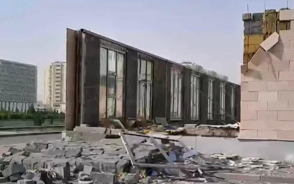 В Туркестанской области устраняют последствия непогоды