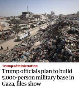 План Трампа для Газы: Военная база на 5 тысяч миротворцев и 26 сторожевых башен