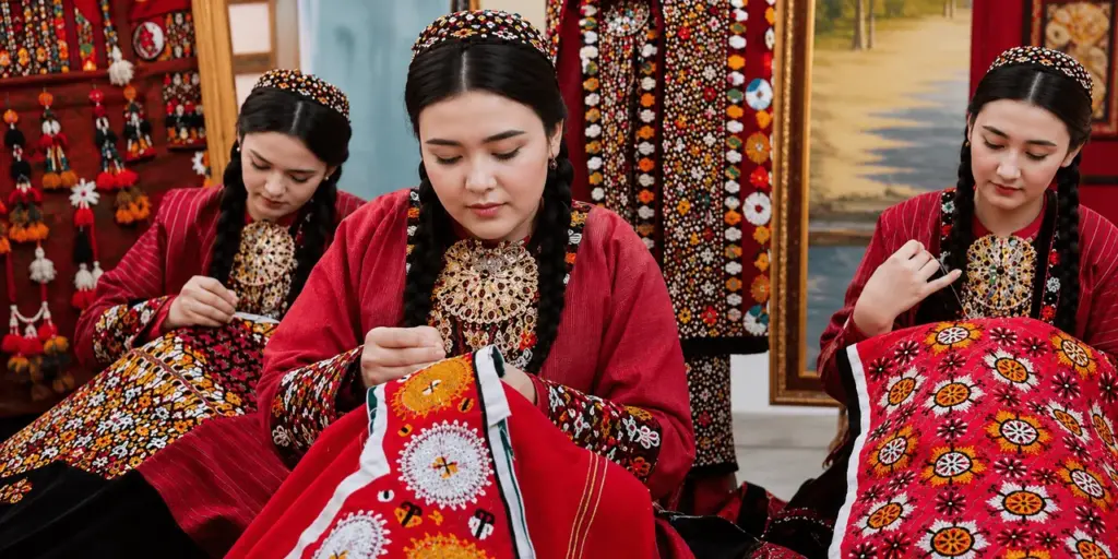 Туркменистан: Текстильная промышленность на фоне трудовых проблем Turkmenistan Showcases Textile Industry as Labor Concerns Linger