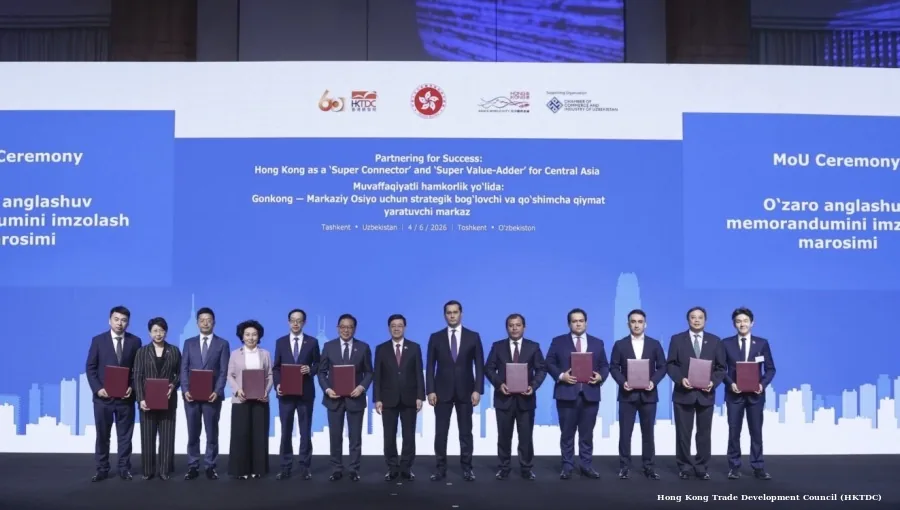 Гонконг и Узбекистан: развитие сотрудничества «хаб-хаб» формата Hong Kong delegation to Uzbekistan promotes "hub-to-hub" cooperation