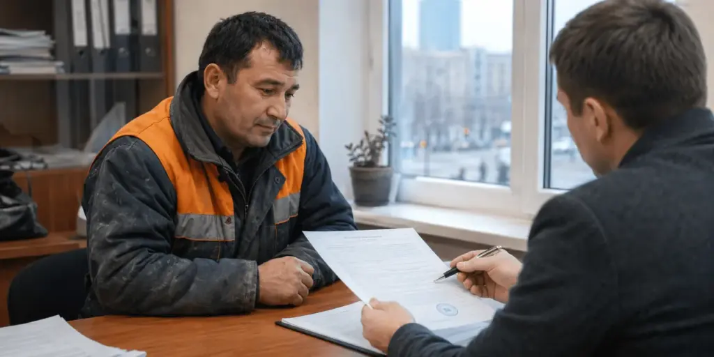 Таджикский мигрант в РФ получил $15 000 невыплаченной зарплаты Tajik Migrant in Russia Receives Nearly $15,000 in Unpaid Wages After Government Intervention
