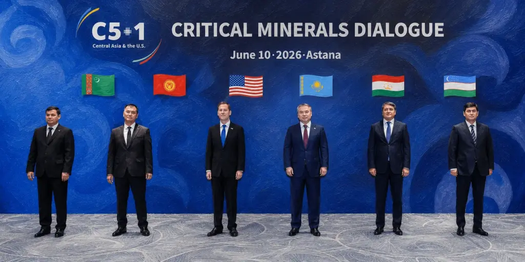 U.S. Convenes Critical Minerals Dialogue with Central Asian Officials in Kazakhstan