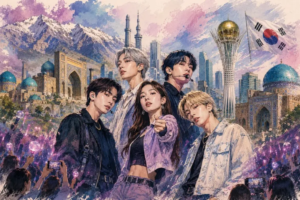 K-pop Орталық Азиядағы корей толқыны K-Pop in Central Asia: Why Korean Pop Culture Has Captured a Generation
