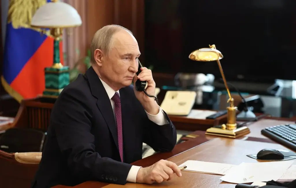 Путин и Мирзиёев обсудили рост торговли и совместные проекты Russian, Uzbek presidents discuss trade growth, joint projects