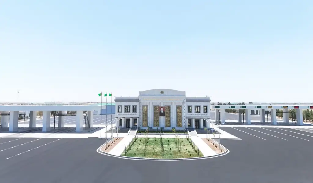Turkmenistan Renovates Customs Post on Border with Iran
