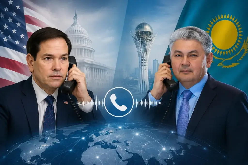 Рубио мен Қошербаев КТК мәселесін талқылады Rubio and Kosherbayev Discuss CPC Ahead of Tokayev’s U.S. Visit