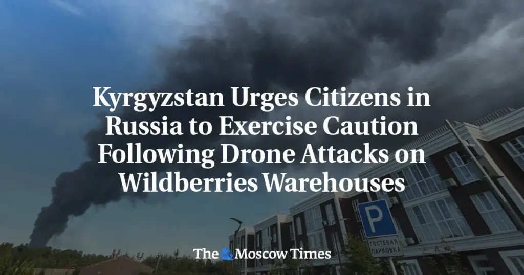 Кыргызстан призвал к осторожности после атак на Wildberries Kyrgyzstan Urges Citizens in Russia to Exercise Caution Following Drone Attacks on Wildberries Warehouses