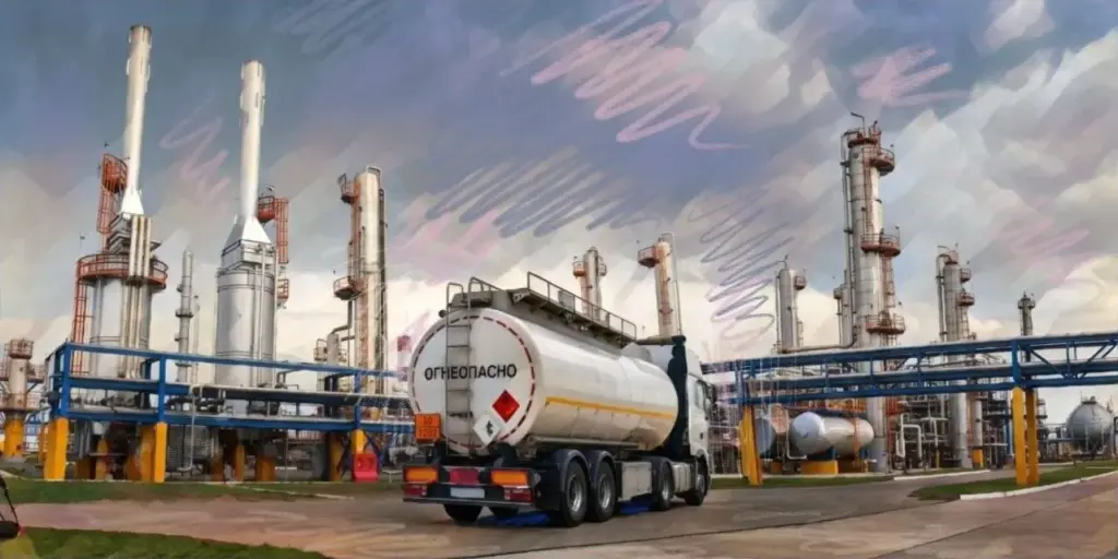 Казахстанский НПЗ поставит топливо в Россию Kazakh Refinery Plans Fuel Exports to Russia Amid Petrol Shortages