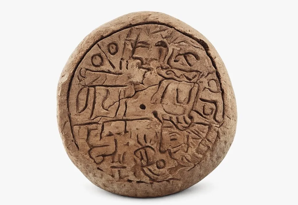 Древняя царская печать Кушана найдена в Таджикистане Ancient Royal Seal Discovered in Tajikistan
