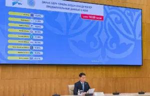 Voter turnout at Kazakhstan parliamentary elections exceeds 65% by late afternoon
