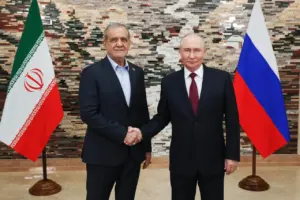 Putin pledges support to Iran, rallies leaders to challenge U.S.