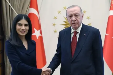 Turkish president receives Uzbek presidential administration chief in Ankara