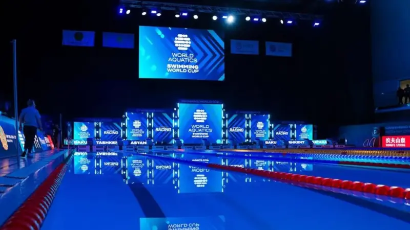 Astana Plays Host to the Swimming World Cup