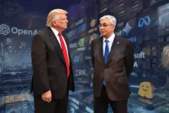 Tokayev Seeks to Take Trump’s AI ‘Washington Model’ Global