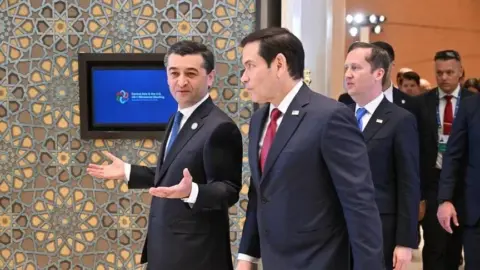 Rubio and Kazakh foreign minister discuss trade, investment and security cooperation in Samarkand