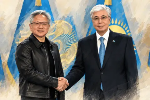 Huang Backs Kazakhstan’s AI Plans as NVIDIA Expands Partnerships