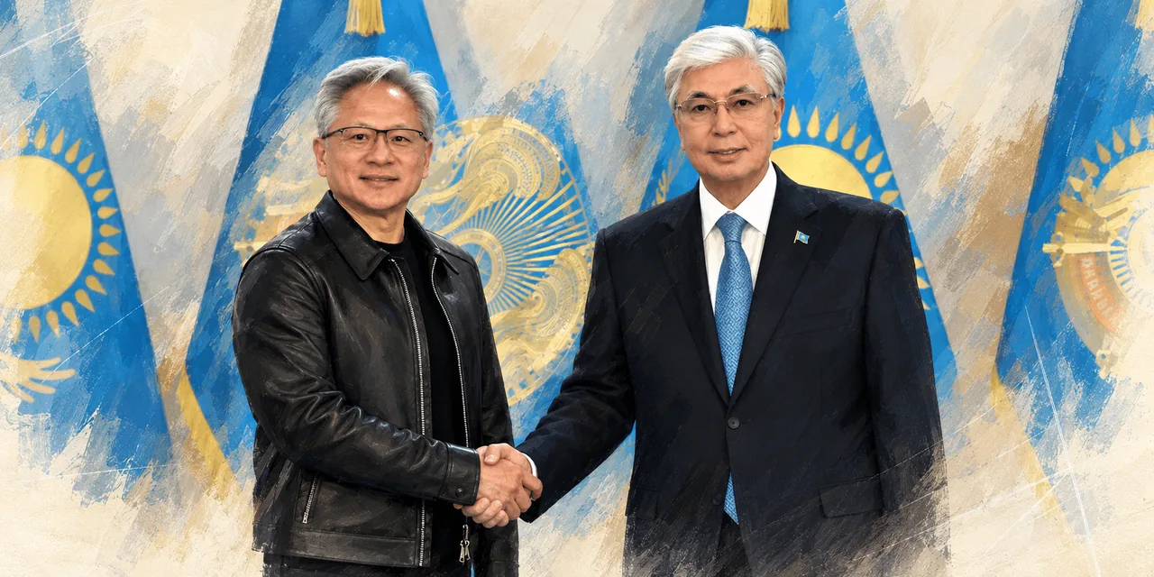 Huang Backs Kazakhstan’s AI Plans as NVIDIA Expands Partnerships