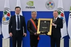 NVIDIA’s Jensen Huang Receives Honorary Judo Black Belt in Astana