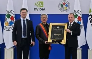 NVIDIA’s Jensen Huang Receives Honorary Judo Black Belt in Astana
