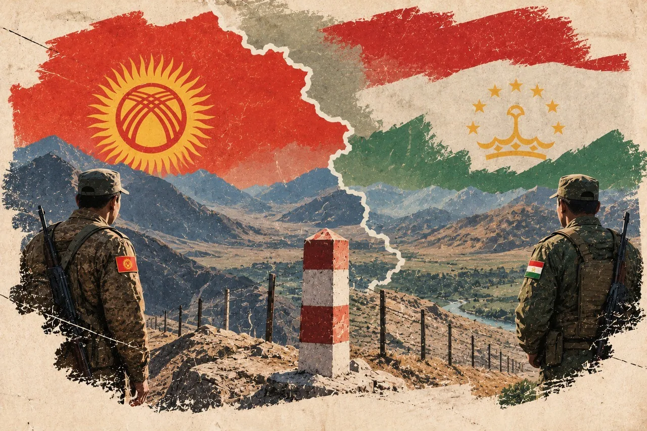 Kyrgyzstan-Tajikistan Border Fencing Complete in Batken, Demarcation Continues