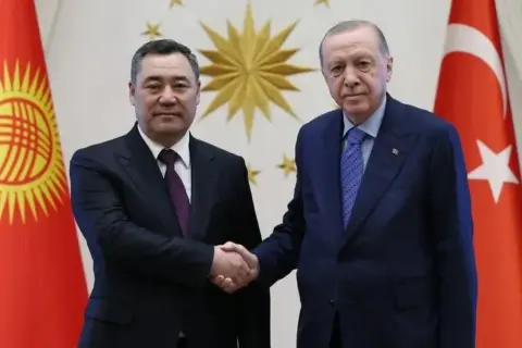Turkish president stresses OTS progress, stronger Türkiye-Kyrgyzstan ties