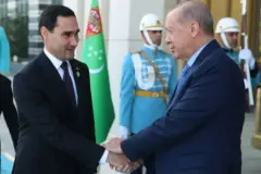 Turkish President Erdogan stresses importance of enhancing ties with Turkmenistan