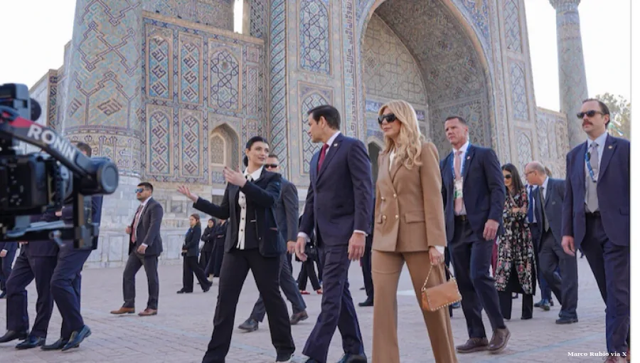 US trades democracy agenda for economic ties in Central Asia