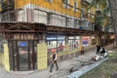 Almaty Facade Renovations Leave Small Businesses in the Dust