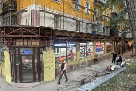 Almaty Facade Renovations Leave Small Businesses in the Dust