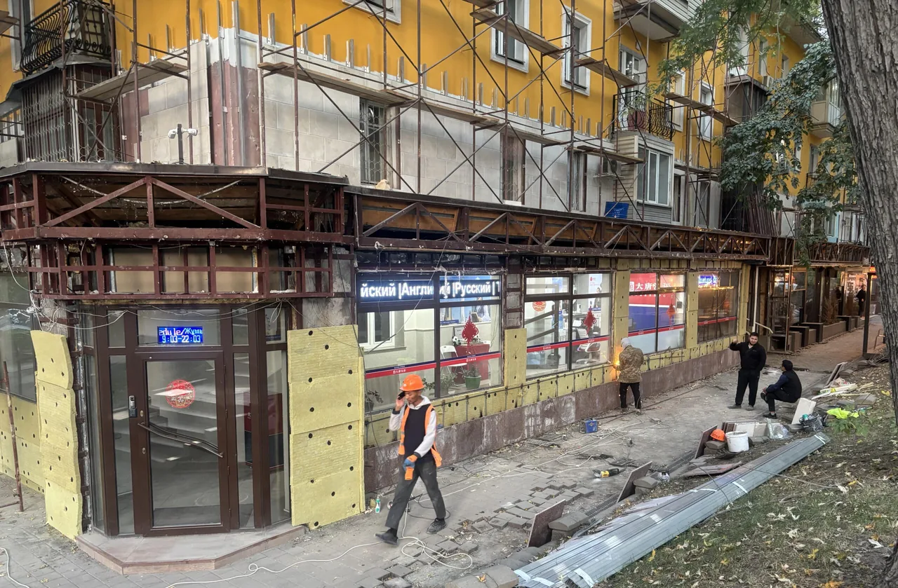 Almaty Facade Renovations Leave Small Businesses in the Dust